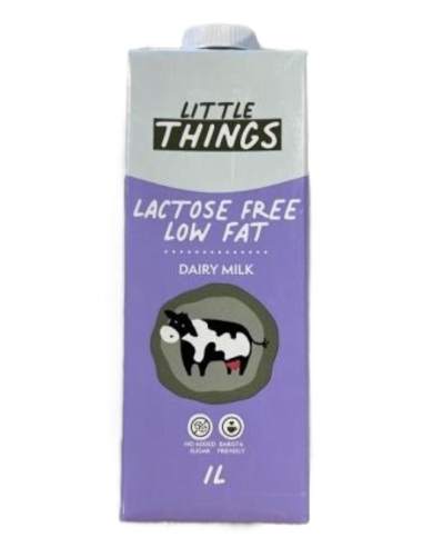 Little Things 超高温低脂不含乳糖牛奶 1l x 12