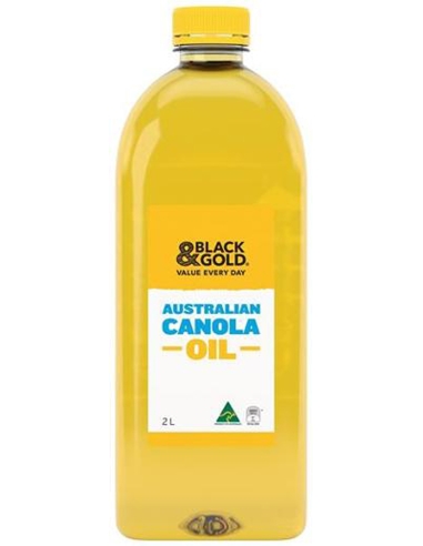 Black & Gold Australische Canola Oil 2l x 1