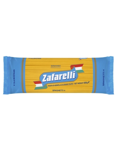 Zafarelli Espaguetis No 4 500g x 1