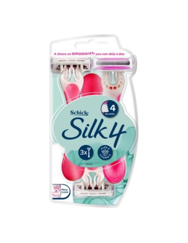 Schick Womens Desechable Razors 3 Pack x 1