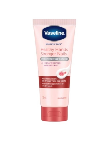 Vaseline Intensive Pflegelotion für Hände und Nägel, 75 ml x 6