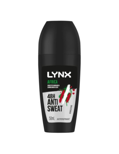 Lynx Afrika Roll On Antitranspirant 50ml x 1