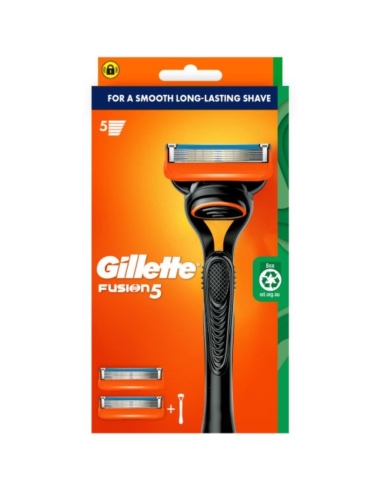 Gillette Fusion Manual Razor 2up 1 verpakking x 1