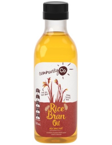 Community Co Huile de riz Bran 500ml x 1