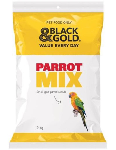 Black & Gold Parrotmeal Vogelzaad 2 kg x 1