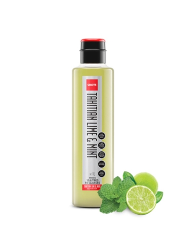 Shott Bevande Syrup Tahitian Lime & Mint 1Ltr x 1