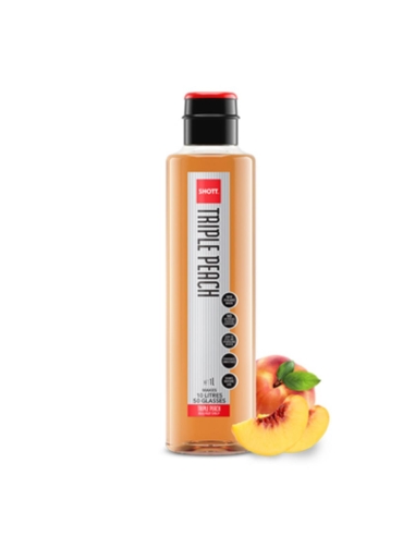 Schott Getränke Syrup Triple Peach 1Ltr x 1