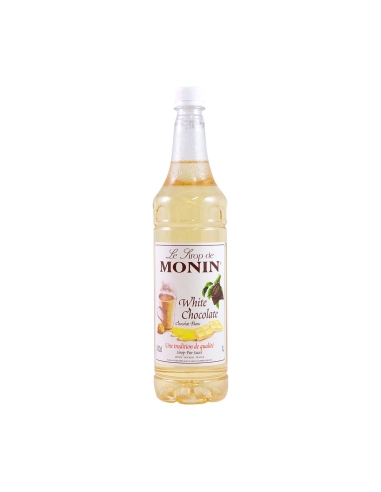 Monin Syrup witte chocolade 1l x 1