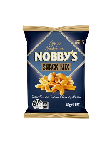 Nobby Snack Mix 80g x 12