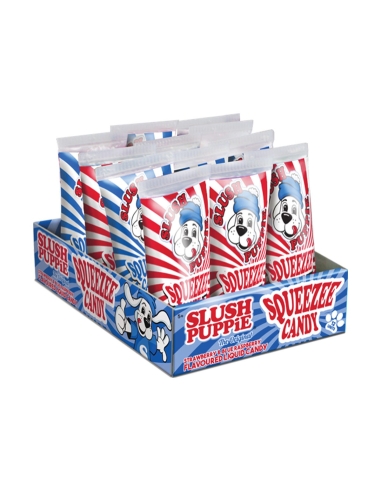 Slush Puppie 挤压糖果 60g x 12