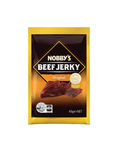 Nobby's Beef Jerky Originele 45g x 10