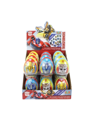 Transformers 3D Candy Collection Eier 10g x 18