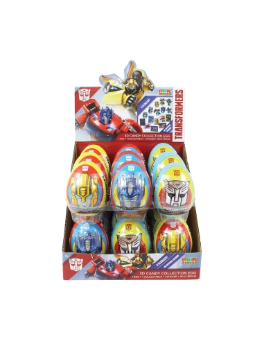 Transformers 3d Candy Collection Eieren 10g x 18