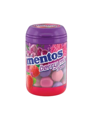 Mentos Bessenmixfles 100 g x 6