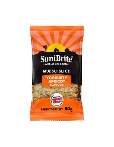 Sunibrite Muesli Slice Yogur Albaricoque 80g x 9