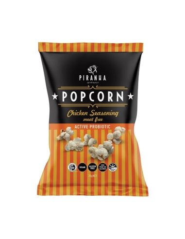 Piranha Popcorn Kip Kruiden 25g x 24