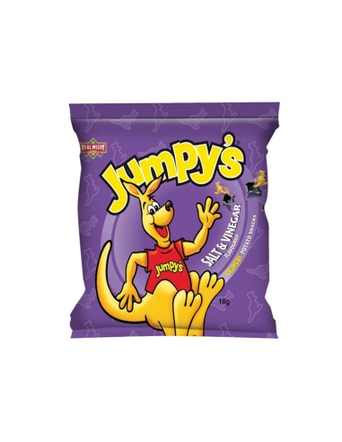 Jumpy's zout en azijn 18g x 40