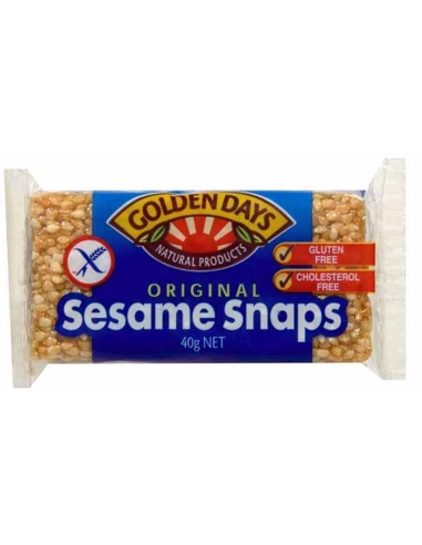 Golden Days Sesam Snaps 40 g x 24