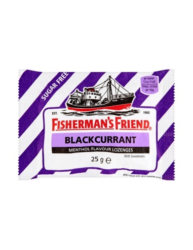 Amigo de Fisherman Blackcurrant 25g x 12