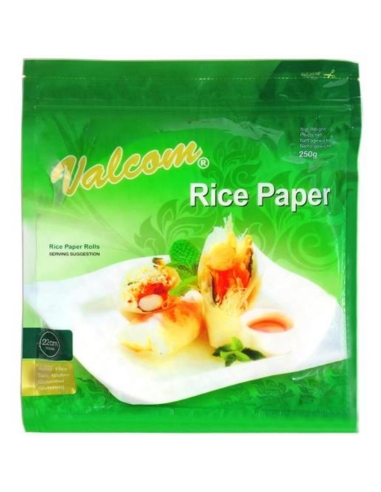 Valcom Rijstpapier 22 cm 250 g x 1