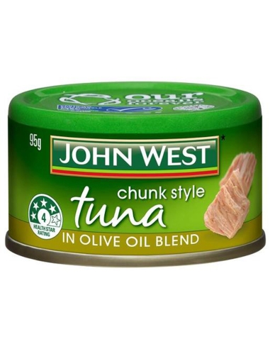 John West De tonijn verleidt de olijven Oil Mengsel 95 g x 1
