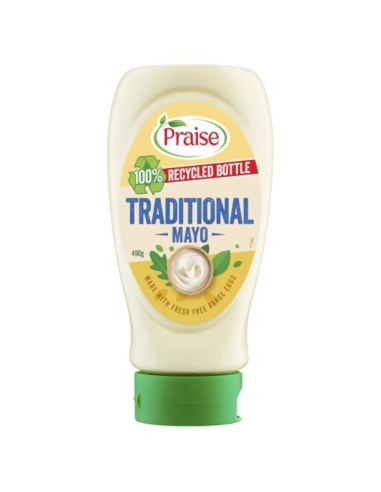 Praise Mayonnaise traditionnelle Squeeze 490g x 1