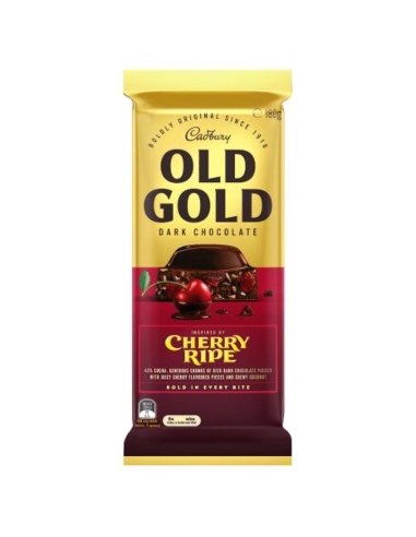 Cadbury Oude gouden kersen rijpe chocolade 180gm x 15