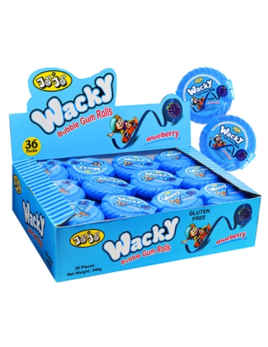 Jojo Wacky Tape Bosbessengom 15g x 36