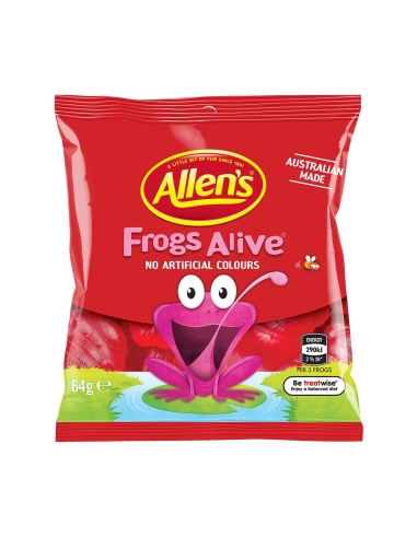 Allens Żaby żywe 64 g x 12