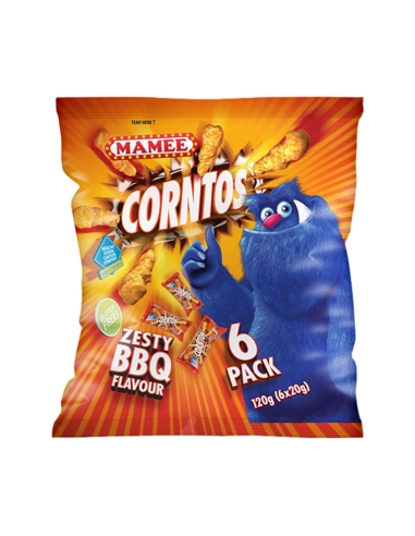 Mamee Corntos Pikantny BBQ 20g x 36