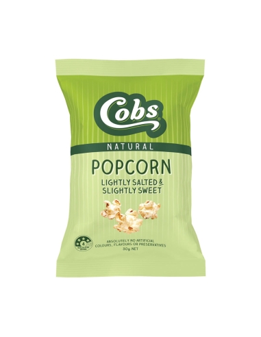 Kolby Popcornu Lekko Solone Lekko Słodkie 30g x 16