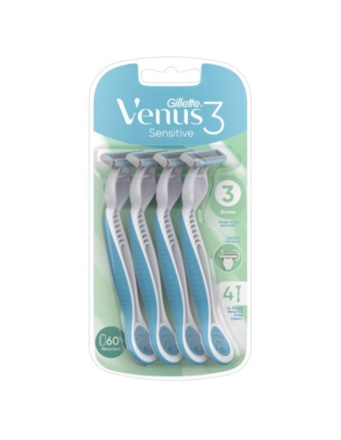 Gillette Venus Einfach Venusmuschel Einweg-Razor 4 Pack x 6