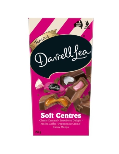 Darrell Lea Soft Centre Chocolade 255 g x 6