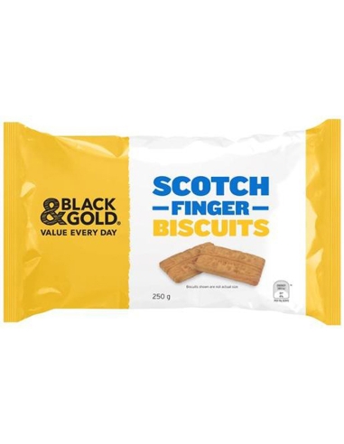 Black & Gold Scotch Finger Biscuits 250 g x 1