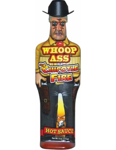 WhoopAss Hot Sauce - Chipotle Fire 177 ml x 1