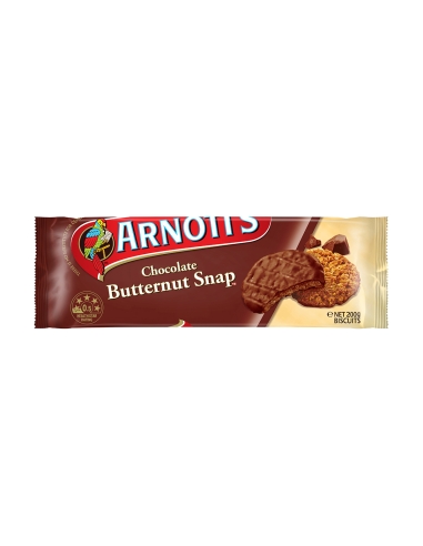 Arnotts Schokoladen-Butternuss-Snaps 200g x 1