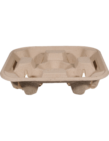 Cast Away Plateau de transport 4 tasses, paquet de 50 x 1