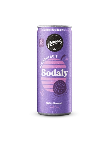 Remedy Sodaly Passionfruit 250 ml x 12