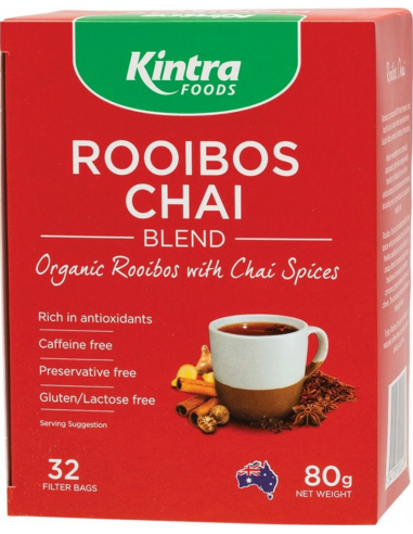 Kintra Borsa da tè Rooibos Chai 25 Pack 80g x 1