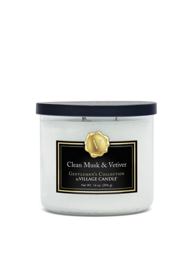 Gentlemans Candle Clean Musk & Vetiver Bowl Candle Packung x 1