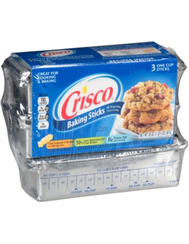 Crisco Tłuszcz roślinny 3 saszetki 567 g x 1