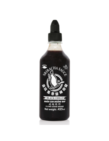 Flying Goose Schwarzer Sriracha 455 ml x 1