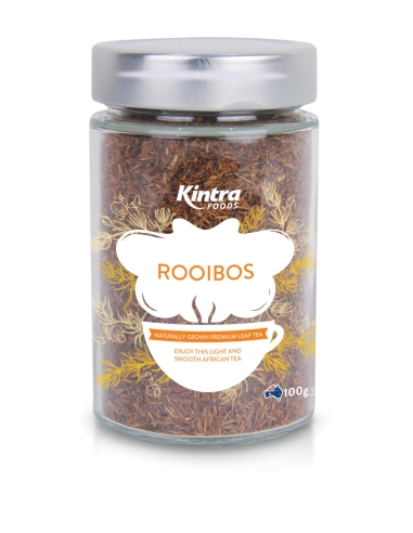 Kintra Rooibos Leaf Leaf Tea 100g Jar x 1