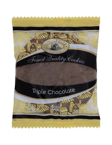 Future Bake Triple Chocolate Cookie 120 gm x 12