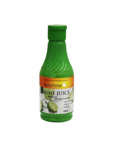 Sunshine Succo di lime 250ml x 1