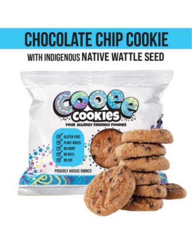 Cooee Cookies クッキー ポーションコントロール チョコレートチップ＆ワトルシード 40g x 36