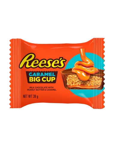 Reese'Es mantequilla de cacahuetes Caramel Big Cup 38g x 16