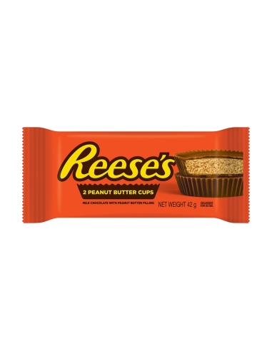 Reese'2 kopjes pindakaas 42g x 24