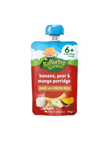 Rafferty Banana Pear & Mango Porridge 120 g x 1