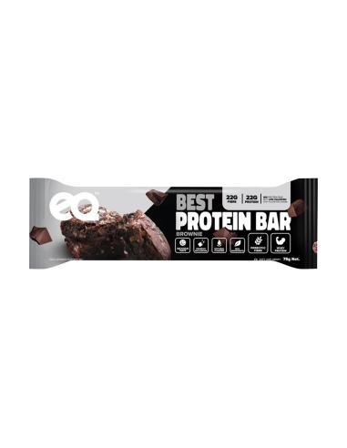 Eq Meilleure barre protéinée Brownie 75g x 12